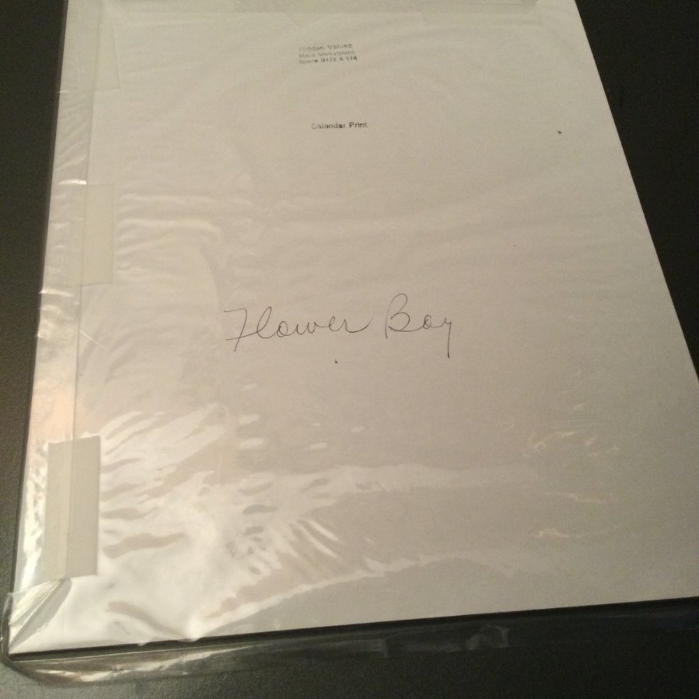 De Grazia Flower Boy Rare SEALED Vintage signed Print 14” x 11” - Picture 4 of 7